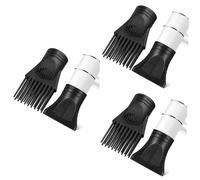 DEARMAMY 3 Ensembles Buse De Sèche-cheveux Les Pièces Diffuseur Accessoires Sèche-cheveux Pour Accessoire De Sèche-linge Peigne De Buse De Diffusion Plastique 2 Pièces * 3