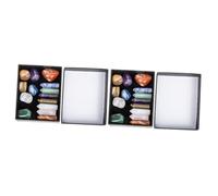 DEARMAMY 3 Ensembles de Chakra Améthyste Kit de Décoration Énergétique Multifonction pour et Yoga avec Coffret