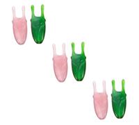 DEARMAMY 3 Ensembles Planche À Gratter Massage Masseur Grattoir Réutilisable Outil Corporel Guasha Outil De Grattage Du Corps Pour Les Femmes Résine 2 Pièces * 3