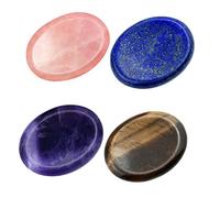 DEARMAMY 3 Ensembles Set de Plaques de Massage Gua Jade Naturel Outils pour Visage Épaules Faciles à Manipuler Amies