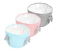 DEARMAMY 3 Pièces Bain De Pieds Pliant Seau Pliable Pour Gonflable Voyage Imperméable Seau De Trempage Des Pieds Portable Seau Portable De Trempage Des Pieds Seau De Camping Demain