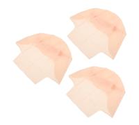DEARMAMY 3 Pièces Bald Head Cap pour Adultes Casque en Latex Respirant et Réutilisable Maintien Sécurisé pour Halloween Cosplay Spectacle et Fêtes de Déguisement