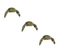 DEARMAMY 3 Pièces chapeau de pharaon casquette pour hommes coiffe de roi pharaon égyptien bandeau de costume de pharaon couvre-chef égyptien casquettes hommes casquette égyptienne