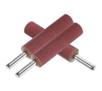 DEARMAMY 3 pièces Manchons Abrasifs Cylindriques Grain avec Tige pour Outils Rotatifs Accessoires Ponçage Tambour pour Perceuse et Ponceuse Kit Ponçage et Précis pour Bricolage et