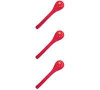 DEARMAMY 3 Pièces méridien Paida corps le muscle rouleau à bâtons Portable manuel Masseurs corporels de massage du Outil de massage Mousse à mémoire rouge