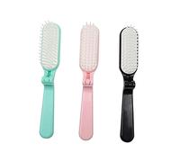 DEARMAMY 3 Pièces Peignes de Peignes Pliables Antistatiques pour Lisses et Massants pour Types