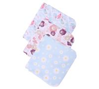 DEARMAMY 3 Pièces Petite Trousse cosmétique Mignon Voyage Se maquiller de Toilette Bijoux cosmétique de Poche Petit Porte-Monnaie pour Femme Unité Centrale