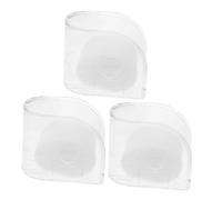 DEARMAMY 3 Pièces Regarder Un Rack D'affichage Malette Rangement Présentoir à Bijoux Transparent