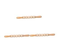 DEARMAMY 3 Pièces rouleau de massage roulement rouleau pour les jambes patin à roulettes corps outil de massage corporel masseur à roulettes arbre de lotus