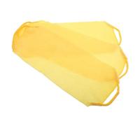 DEARMAMY 3 Pièces Serviette De Bain Gommage Corporel Pour Hommes Serviette Nettoyante Pour Le Corps Serviette De Exfoliante De Yellow Mélange De Nylon Et De Polyester