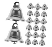 DEARMAMY 30 Pièces DIY Metal Bells Pendant Charms for Crafts Wind Chimes Keyring Hanging Ornaments Vintage Style Decorations for Christmas and Wedding
