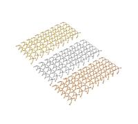 DEARMAMY 30 Pièces Épingles à Cheveux Spiralées Accessoires Élégants pour Chignons Lot de Or et Rose pour Mariages et Événements Spéciaux