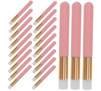 DEARMAMY 30 Pièces Multifunctional Lip Makeup Brush Set Soft Bristles For Precise Lipstick Application Eyelash Cleaning Concealer Blending Deep Pore Facial Cleansing Compact Travel Beauty