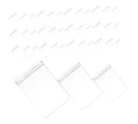 DEARMAMY 300pièces Organisateur De Bijoux avec Petits Sacs Sacs De Rangement Transparents pour Bijoux Pochette à Portable