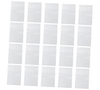 DEARMAMY 300pièces Sacs Transparents De Rangement pour Maison Lots De Blancs Supports De Rangement