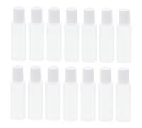 DEARMAMY 30Pièces Bouteilles de Voyage Pratiques Mini Bouteilles Sécurisé pour Lentilles Couvercle Étanche et Compact pour Transporter