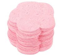 DEARMAMY 30pièces Éponges Exfoliantes Pour Visage Visage Réutilisable Gommage Multifonction Éponge Compacte Pratique Voyage