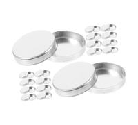 DEARMAMY 30pièces Palettes De Fards à Paupières Rondes Vides Petites Palettes Pour Ranger Blushs Et Illuminateurs Voyage