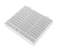 DEARMAMY 33grilles Boîte à Capsules Acrylique Porte-ongles et Étui Multi-usages pour Rangement de Faux Ongles