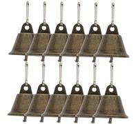 DEARMAMY 35 pièces Lot de Clochettes Style Vintage avec Crochet Décorations Suspendues pour Sapin de Noël Accessoires Artisanaux Réutilisables pour Fête et Décoration Maison