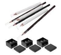 DEARMAMY 3ensembles Kit de Crayons à Sourcils Femme et Correcteur Outils de Maquillage Cosmétique pour Structurer les Sourcils et Camoufler Imperfections