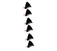 DEARMAMY 3paires Clips Cheveux Oreilles De Chat Avec Clochette Accessoire Adorable Pour Cosplay Et Fêtes