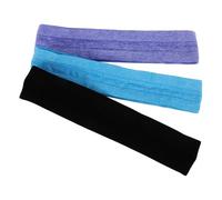 DEARMAMY 3Pcs Bandons De Maquillage En Bande Antiparerspirant Pour Femmes Ponts Athlétiques Running Band Band Band Not Slip Bandband For Women Tissu Bandbands For Women Headphones