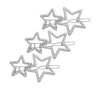 DEARMAMY 3pcs Rhinestone Clups Heirs Star