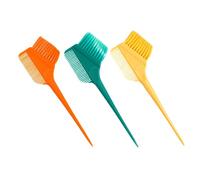 DEARMAMY 3Pièces Brosse Applicateurs Pour Coloration Facile Et Précise à Domicile Ou Salon