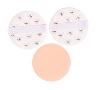 DEARMAMY 3pièces Houppettes à Pour Visage Lavables Et Réutilisables Lot Pour Maquillage