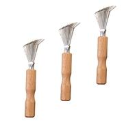 DEARMAMY 3Pièces Nettoyeurs de Brosse à Pep Outils Pratiques pour Éliminer Peignes à Accessoire de Compact et Ergonomique