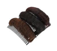 DEARMAMY 3pièces Peignes Invisibles Pour Chignons Et Cheveux Faux Accessoires De Coiffure Pour Femme Utilisation Simple Et Pratique