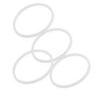 DEARMAMY 4 pièces Anneaux de Joint Silicone Étanches pour Couvercle de Bouteille Bagues de Remplacement pour Gourde et Tumbler Faciles à Installer et Durables