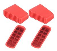 DEARMAMY 4 pièces Antidérapants pour Échelle Coussin de Protection et Équilibré Protège Sol et Stabilise Escaliers Pliants pour Usage Domestique et Extérieur