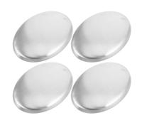 DEARMAMY 4 Pièces Bloc En Acier Inoxydable Pour Élimination Des Odeurs Désodorisant Cuisine Et Maison Usage Multifonctionnel Et Portable