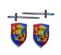 DEARMAMY 4 Pièces Jouets gonflables pour Enfants Costume de Accessoire de Costume Viking Accessoire d' de Cosplay gonflables pour Enfants PVC