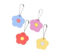 DEARMAMY 4 Pièces Mignon Couvre-clés Casquettes Couvre-clés Casquettes Pour Clés De Maison Fleur Clé Couvre Clé Couvre Chat Griffe Fleur Clé Casquettes Clé Casquettes Couvertures