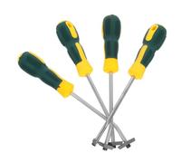 DEARMAMY 4 pièces Outil de Nettoyage Joints Carrelage Carbure de Tungstène Grattoir pour Carrelage Céramique et Porcelaine Décapant Coulis pour Sols et Murs Kit Professionnel de Rénovation