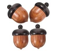 DEARMAMY 4 pièces Pendentifs Gland Acorn pour Bricolage Bijoux DIY Charme Décoratif pour Porte-clés Colliers et Créations Artisanales