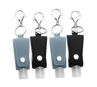 DEARMAMY 4 Pièces Porte-bouteilles Pour Bouteilles Vides Bouteille De Voyage Souple Avec Couvercles Pour Souples