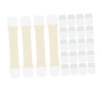 DEARMAMY 4 Pièces Sangle Cou ascenseur élastique contraction double menton sculpture Ride serrer forme soutien collagène soin du visage lifting de la nuque bande de levage caoutchouc