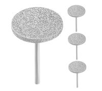 DEARMAMY 4pièces Forets De Manucure Et Disques De Ponçage Pour Ponceuse à Ongles Portable Avec Embouts De Dissolvant De à Ongles Et Têtes De Polissage