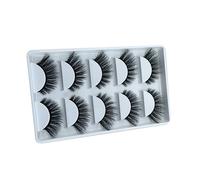 DEARMAMY 5 Paires De Faux Cils Réalistes Pour Filles, Accessoires De Maquillage Pour Un Regard Éclatant