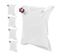 DEARMAMY 5 pièces Sacoche à Vin Portable avec Bec Verseur Lot de Poche Étanche Réutilisable pour Boissons de Stockage de Vin et Jus pour Voyage et Festivals