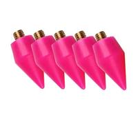 DEARMAMY 5 Pièces stylo de forage cire d'art de diamant recharges fournitures d'art de diamant pointe de stylo d'art de diamant outil de sélection de pierres précieuses la cire Rosy
