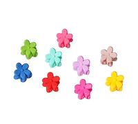 DEARMAMY 50 Pièces Mini Pinces à Cheveux Filles Accessoires de Coiffure avec Fleurs Aléatoires pour Garçon Fille Petites Épingles à Cheveux pour Garçon Couleur Aléatoire