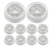 DEARMAMY 50 Pièces Mini Roulements à Billes en Plastique et Fer pour Accessoires de Bricolage, Conception à Faible Friction, Base Rotative Stable pour Activités DIY en Extérieur