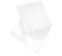 DEARMAMY 50 Pièces Pochette de Protection pour Album Vinyle en Plastique Robuste et Auto-adhésive, pour Protéger Les Disques Vinyles des Amateurs de Musique