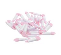 DEARMAMY 50 Pièces Silicone Lip Mask Applicator Sticks Dual Ended Makeup Brushes For And Liquid Eyeshadow And Lip Colors Lightweight Portable Beauty Tools