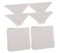 DEARMAMY 50 Pièces Tissu de lingette de polissage spectacle peluche Nettoyage des chiffons en gros lentilles lingettes Lunettes Lsine en tissu lunettes lingettes fibre superfine Gris
